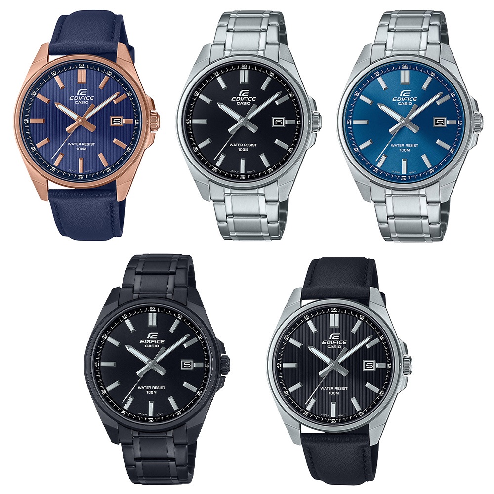 Casio Edifice นาฬิกาข้อมือผู้ชาย รุ่น EFV-150, EFV-150D,EFV-150CL,EFV-150L (EFV-150D-1A,EFV-150DC-1A