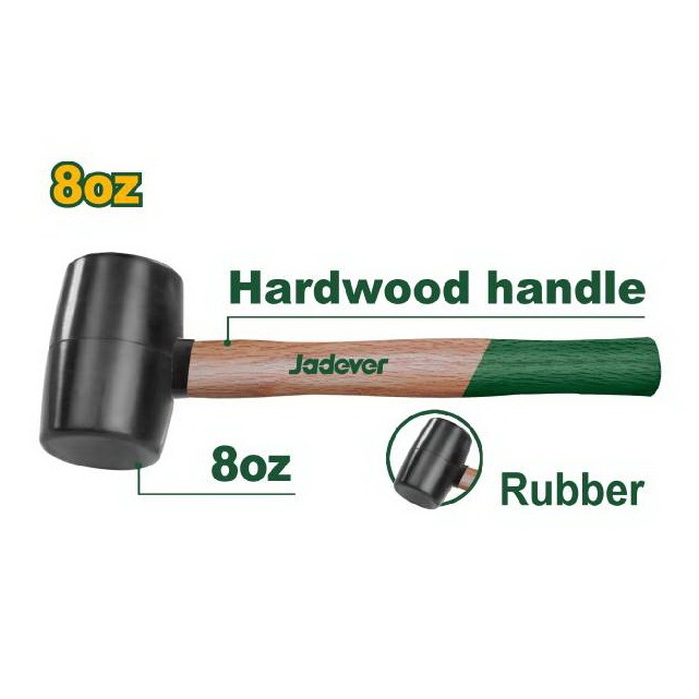 ค้อนยาง JADEVER  ขนาด 220 กรัม  รุ่น JDMB7301