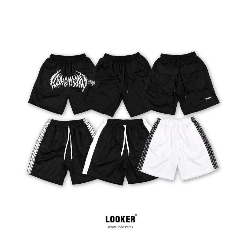 LOOKER- กางเกงวอร์มขาสั้น LOOKER GANG (9%Clothing)