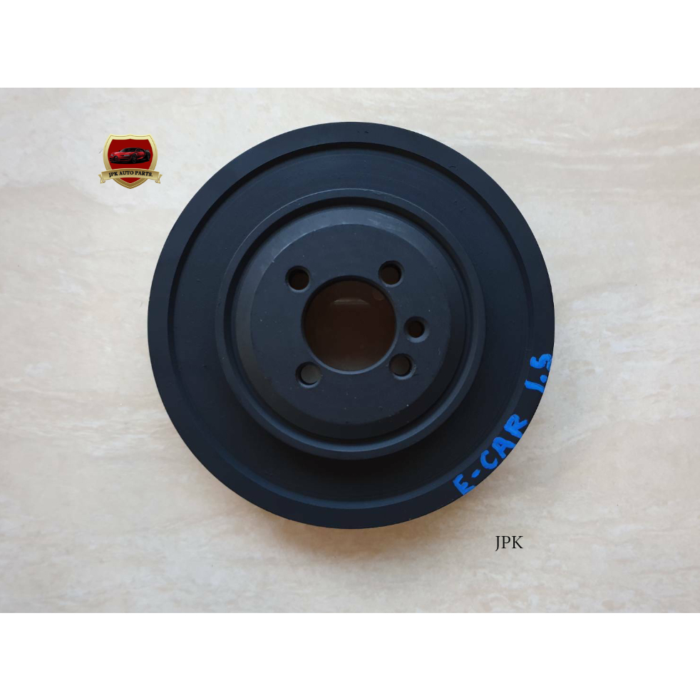 มู่เล่ย์หน้าเครื่อง (มู่เลย์ข้อเหวี่ยง) MITSUBISHI E-CAR 1500,4G15,CB2,HYUNDAI,EXCEL ราคาตัวละ 650 บ