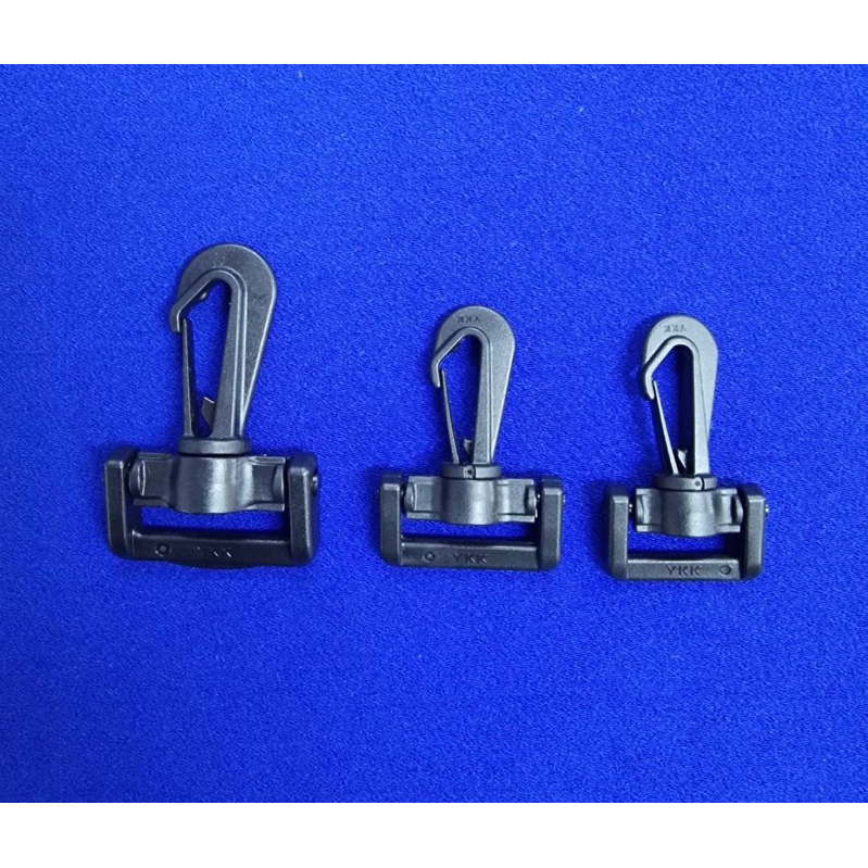 ก้ามปูสายกระเป๋า คอหมา YKk ตัวหนาแข็งแรงมาก ขนาด 2cm,2.5cm,3cm