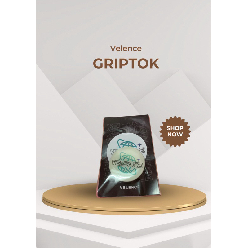 กิ๊บต๊อก griptok velence สีขาวลูกโลก ของใหม่