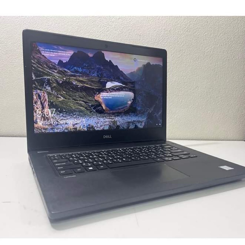 DELL Latitude 3480 โน๊ตบุ๊ค Notebook มือสอง สภาพสวย DELL 3480 i5 Gen6 Ram 8G SSD 256G  แบตใหม่ ฟรีเม