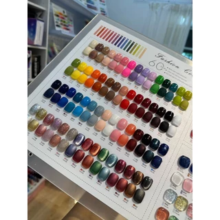 แยกขวด* Idea gel new collection 60 colors สีเจลสวยๆๆสดๆเนื้อแน่น ทาได้เพ้นท์ได้นะคะ (ia)