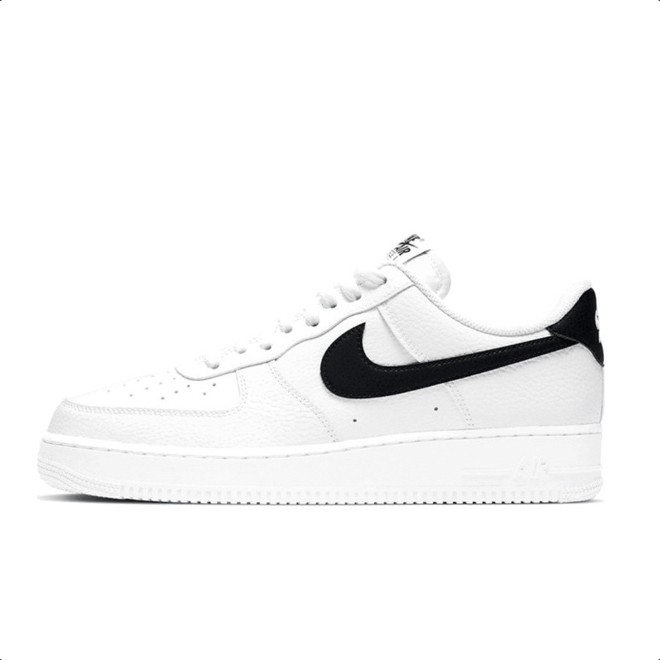 NIKE Air Force 1 Low 07 White Black รองเท้าผ้าใบ Air Force 1