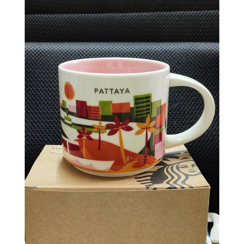 Starbucks City Mug Pattaya 14 oz ของแท้