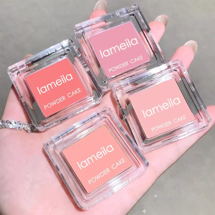 Lameila 3591 บลัชออนเนื้อแมท โทนชมพูบาร์บี้ กันน้ำ ติดทน thumbnail 10