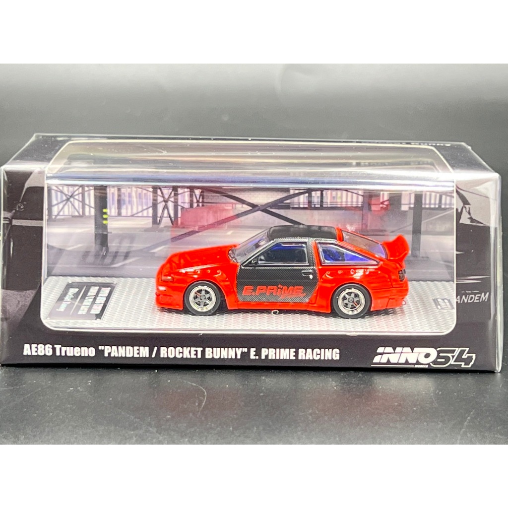 INNO64 TOYOTA COROLLA TRUENO AE86 "PANDEM / ROCKET BUNNY" E. PRIME RACING