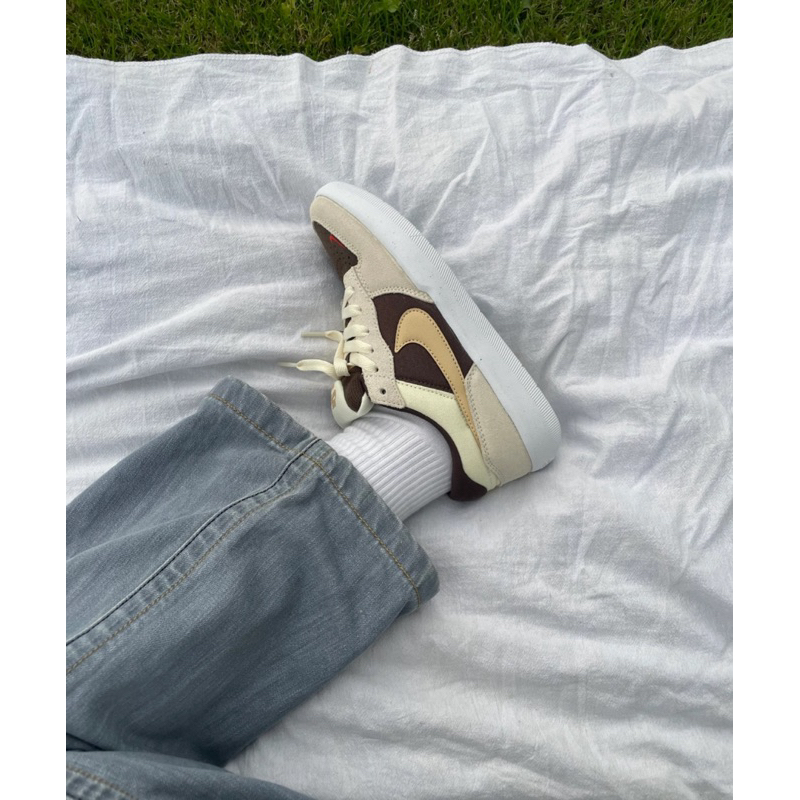 รับประกันของแท้ Nike Force 58 SB ” Sesame Baroque Brown “ ⚠️ร้านผ่อนspaylaterไม่ได้