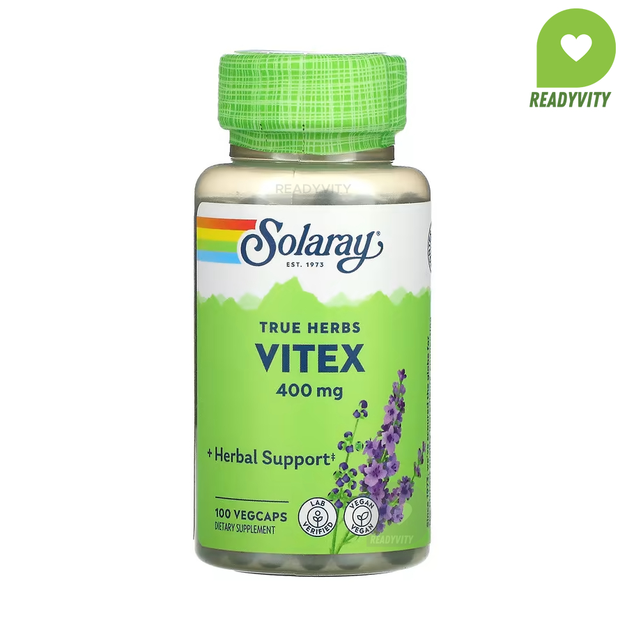 Solaray, Vitex, 400 mg, 100 VegCaps
