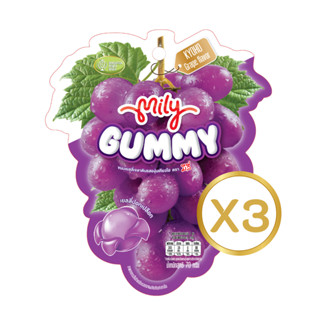Mily มีลี่ กัมมี่ รสองุ่นเคียวโฮ 70g //แพ็ค3//แพ็ค6//สุดคุ้ม