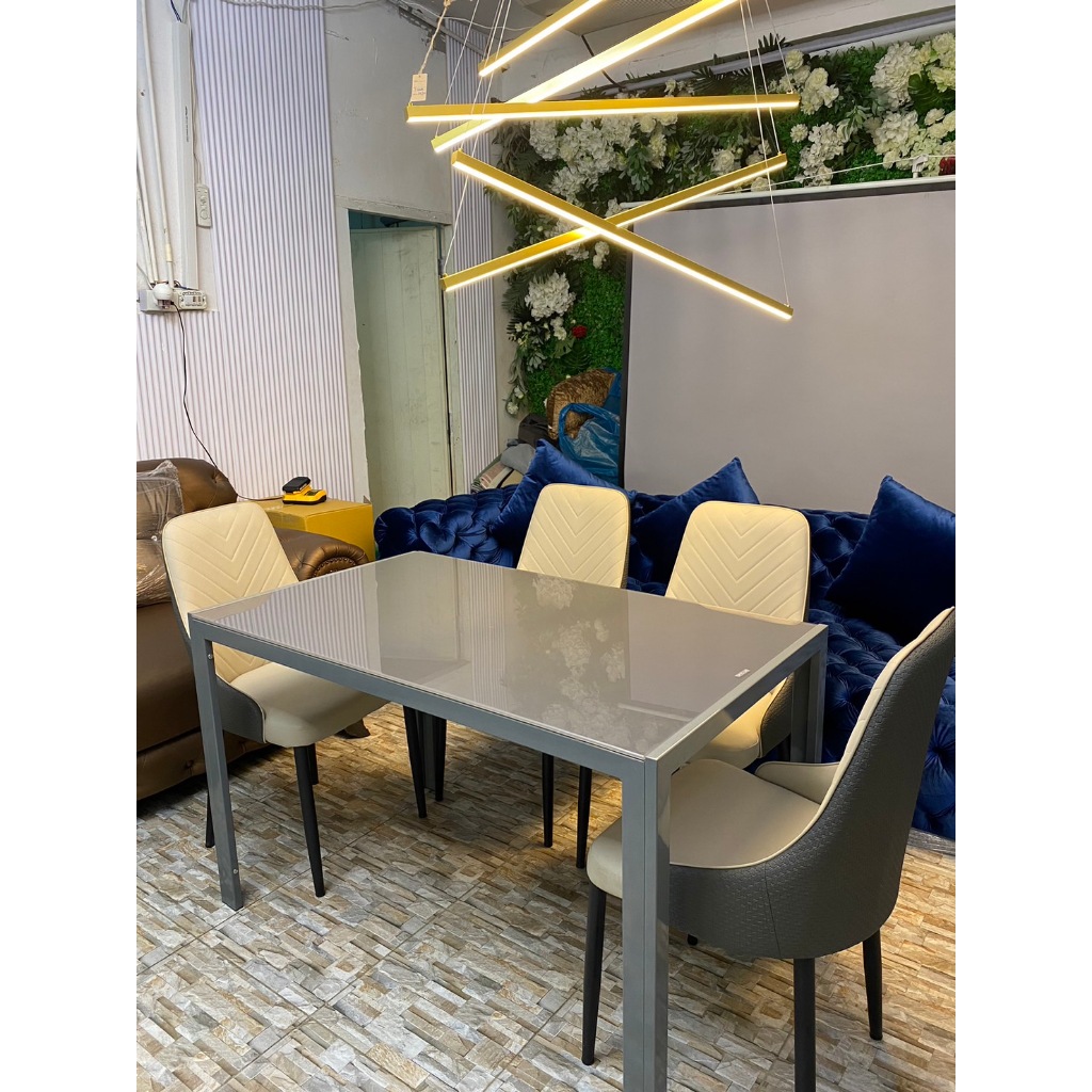 โต๊ะ Top กระจก Tempered GREY