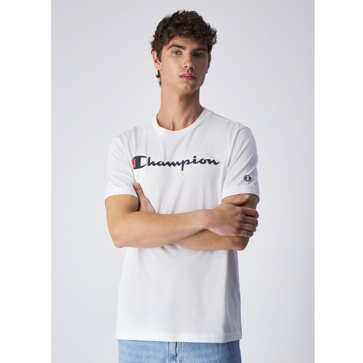 CHAMPION CREWNECK T-SHIRT-เสื้อยืด Champion T-shirt ผู้ชาย#219206-WW001