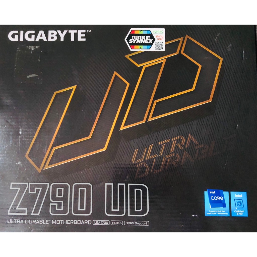 MAINBOARD (เมนบอร์ด) GIGABYTE Z790 UD (SOCKET LGA 1700) (ATX) มือสอง ประกันไทย