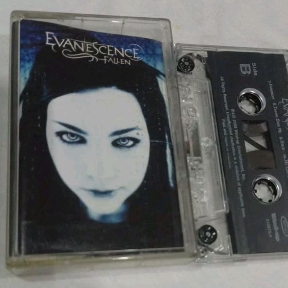 ⚡ส่งเร็ว cassette tape Evanescence Fallen คาสเซ็ทเทป เพลงสากล nu metal gothic rap rock alternative linkin park korn