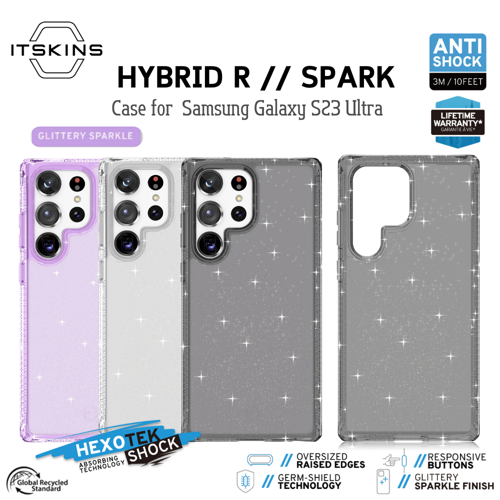 ITSKINS HYBRID R // SPARK เคสกันกระแทก Samsung Galaxy S23 Ultra