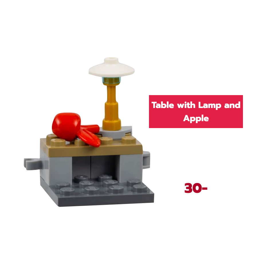 Lego_แยกกล่องขาย_ชุด_Avengers Advent Calendar_Day19_Table with Lamp and Apple