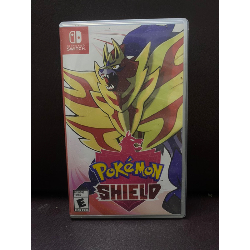 แผ่นเกมส์ pokemon shield  (nintendo switch) มือสอง