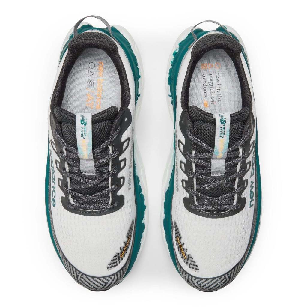 New Balance Fresh Foam X More Trail v3 ของแท้ 100% NB Reflection Faded Teal MTMORLW3 Sneaker รองเท้าผ้าใบ