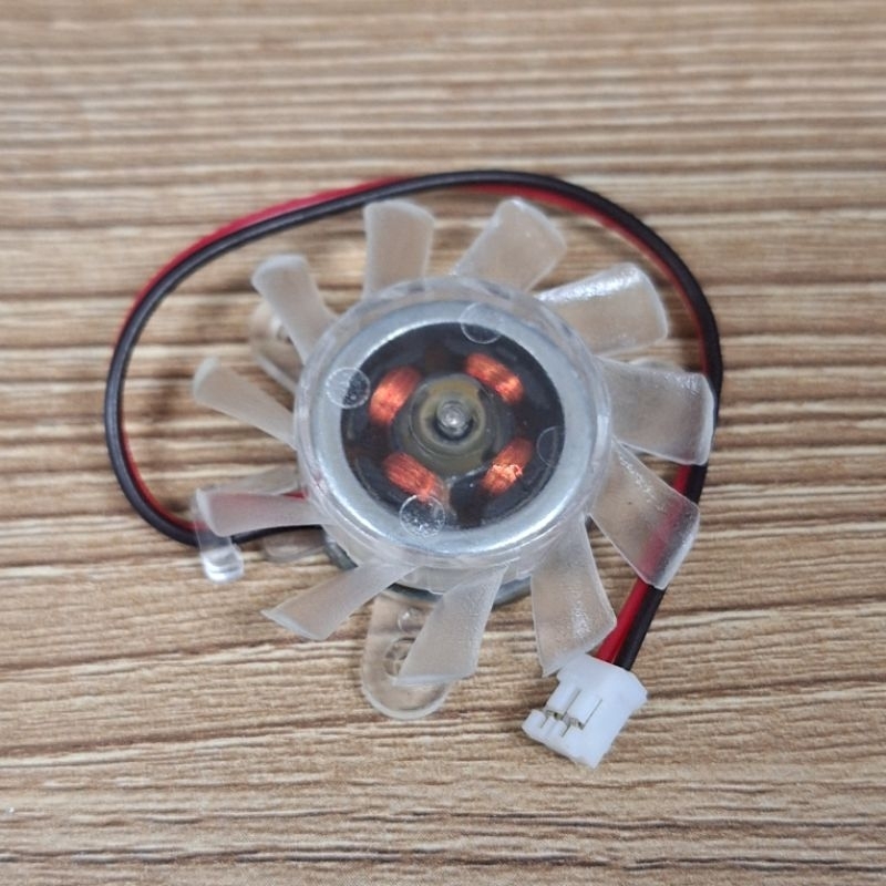 พัดลมการ์ดจอ อะไหล่เฉพาะส่วนที่เป็นใบพัด (11 ใบพัด) (VGA FAN) เส้นผ่าศูนย์กลาง 3.5 ซม