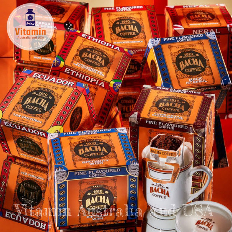 BACHA บาชา กาแฟดิฟ บูทีคสุดหรูระดับโลก ต้นกำเนิดจาก มาราเกซ พร้อมส่ง ของแท้100%