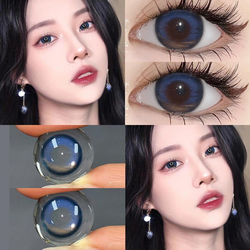 Midroo Tidal Color Contact Lens 14.2mm เลนส์แฟชั่นเรนเดอร์สีมาก รุ่นแฟชั่นขายดี รายเดือน คอนแทคเลนส์ Monthly Throwing