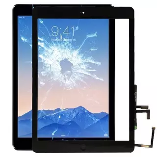 ทัชสกรีนใช้สำหรับ ไอแพด5 Air 1 Touch Panel for Air1 A1474 A1475 A1476 air 2017 A1822 A1823