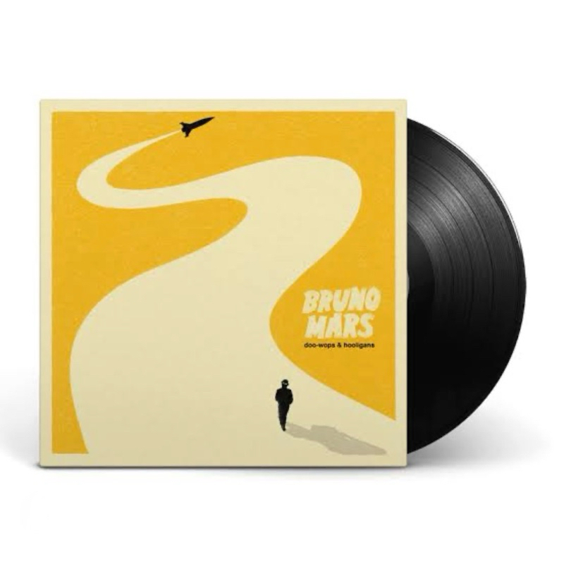 (พร้อมส่ง🔥)  แผ่นเสียง Bruno Mars  Doo Wops & Hooligans ,Vinyl, LP, Album, Stereo มือหนึ่ง ซีล