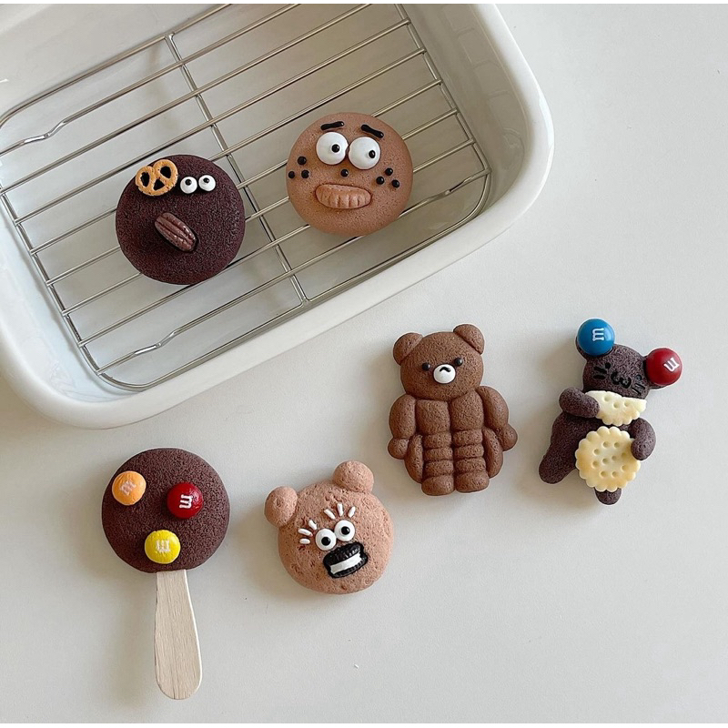 (พร้อมส่ง) แม่เหล็กติดตู้เย็นมาแล้วค่า Cookies magnet