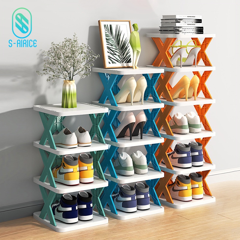 [ลูกค้าใหม่1บาท] ชั้นวางรองเท้า 4/5/6/7 ชั้น มินอมอล เด็ก ผู้ใหญ่ ที่วาง มีให้เลือกหลากหลายชั้น มีให้เลือกหลากหลายชั้น