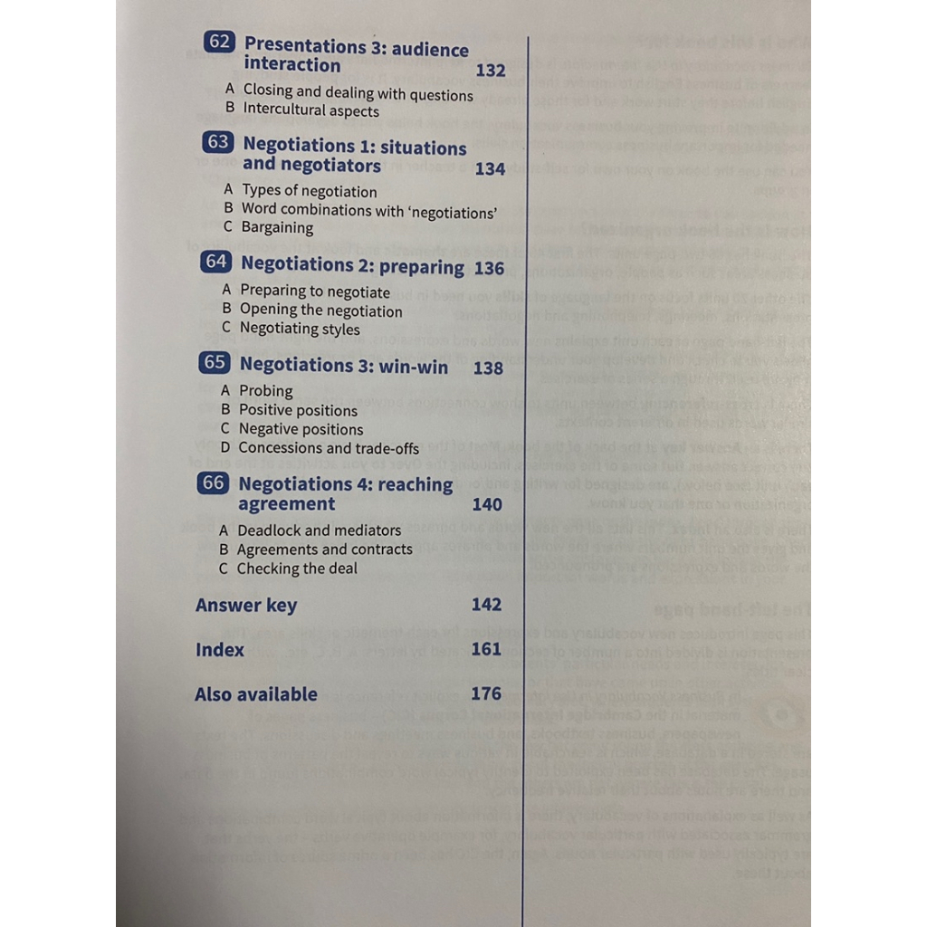 DKTODAY หนังสือ BUSINESS VOCAB.IN USE INTER WITH ANS.(3ED) - รูปที่ 4