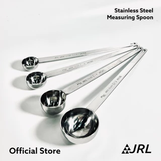(AISI304) JRL ช้อนตวง สแตนเลส ด้ามยาว 20 ซม ขนาด 5/10/15/20/25/30 ml