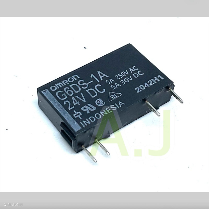 G6DS-1A 24VDC OMRON 4ขา หน้าคอนแทค 5A250VAC 5A30VDC(ของใหม่) พร้อมส่ง ออกบิลได้