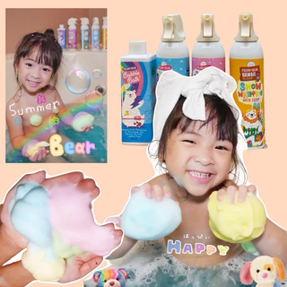 ⭐️โปรใหม่⭐️Sensory bath set ! เซ็ต 4 ขวดราคาพิเศษ มีของแถม! อ่อนโยนสำหรับเด็ก สบู่ทำฟองสำหรับเด็ก