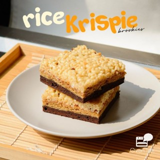 Rice Krispie Brookie ขนาด 3x3 นิ้ว | Oven Talk
