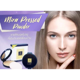[1ตลับ] แป้ง มิร่า เพรส พาวเดอร์(Mira Press Powder)15กรัม