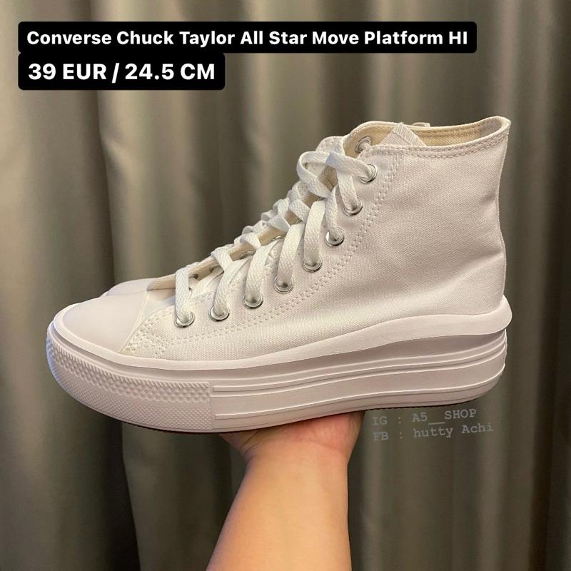 Converse Chuck Taylor All Star Move Platform HI (39/24.5cm)🔥