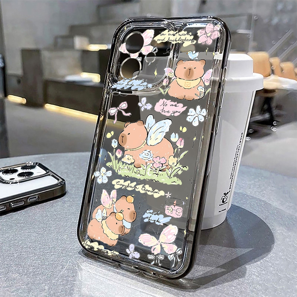 COD เคสสีสันสดใสคุณภาพดี for iPhone 11 13 15 12 14 16 Pro Max XR XS Max 7 8 Plus SE เคสโทรศัพท์มือถือกันกระแทกและกันน้ำ