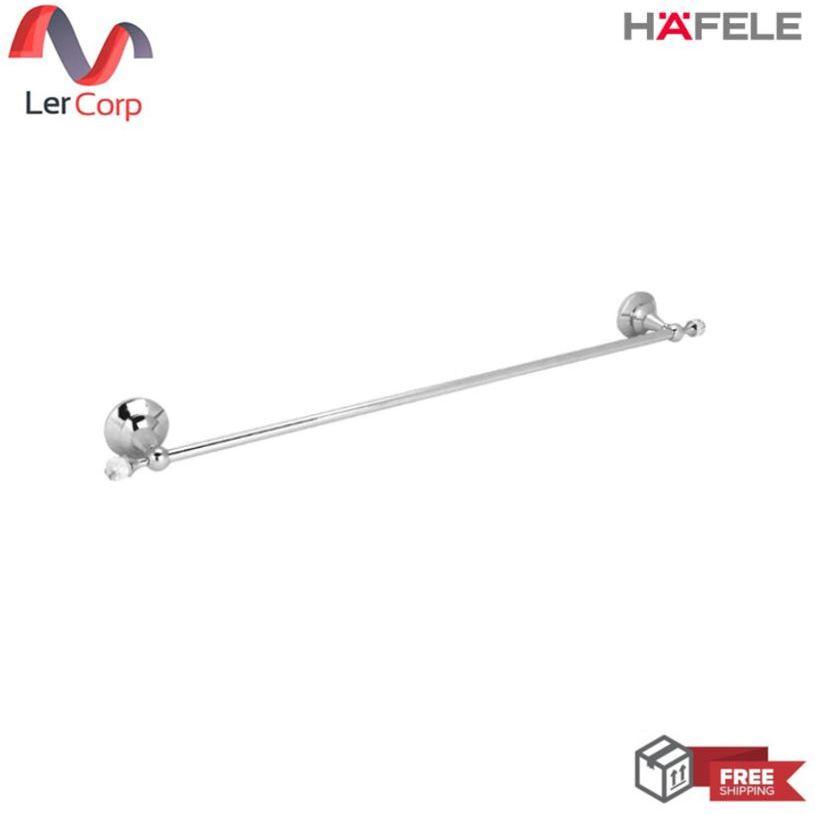 (Hafele) ราวแขวนผ้าเดี่ยว รุ่น CRYSTALIO (495.80.055)