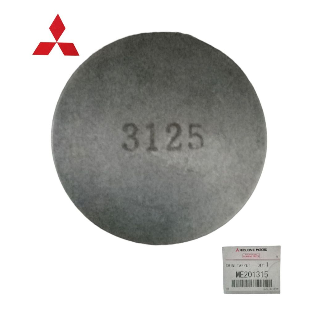 อะไหล่แท้100%ME201315-แผ่นชิมวาล์ว3.125ใช้กับรถSTRADA.K67.K77/1995-1996.G-WAGON.K57/2001.09.1