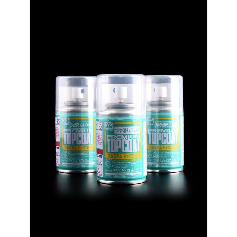 Mr.hobby Premium Topcoat Gloss/ Flat/Semi -gloss