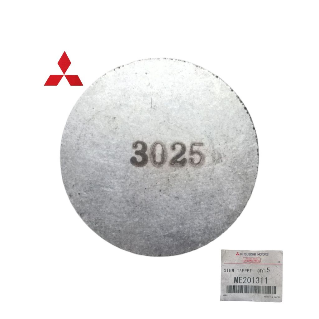 อะไหล่แท้💯% มิตซูบิชิ ME201311 แผ่นชิมวาล์ว3.025 รถ STRADA.K67.K77ปี1995-1996.G-WAGON.K57ปี2001.09.1
