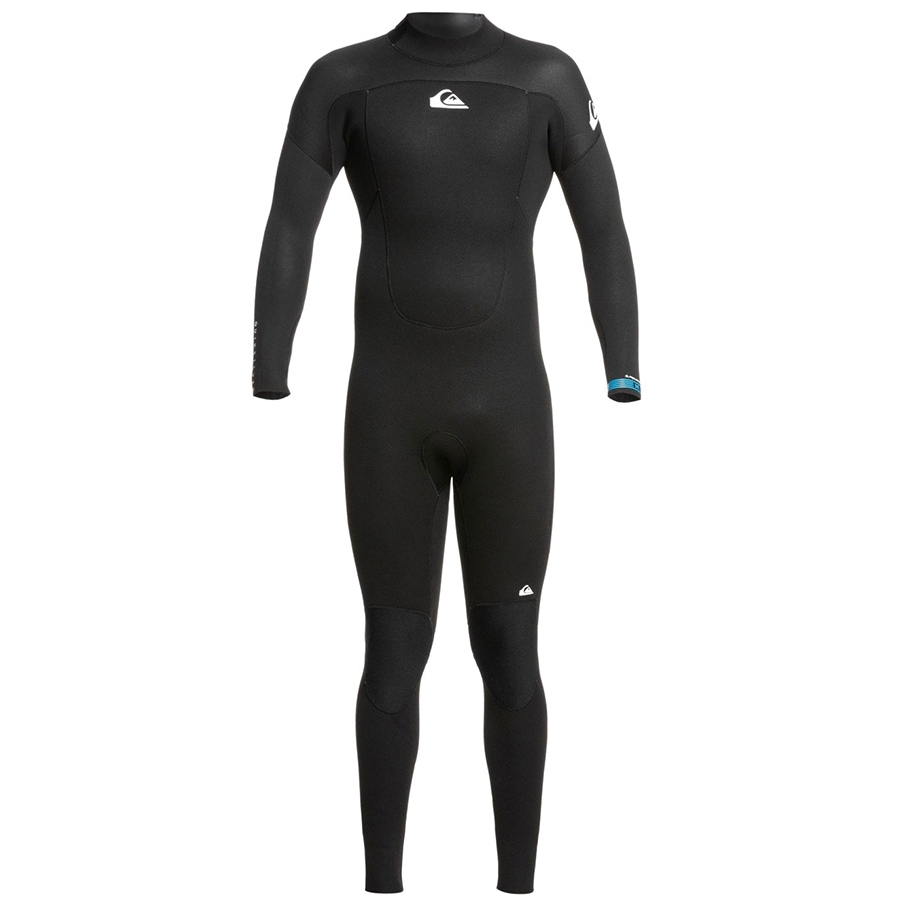 QUIKSILVER 3/2mm Prologue Wetsuit Men's Back Zip - EQYW103108 KVDO