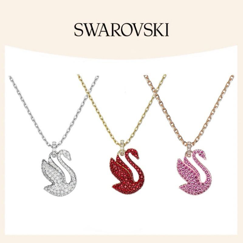 สินค้าพร้อมส่งในไทย ของแท้100% Swarovski ของแท้ สร้อยคอSwarovski Swarovskiสร้อยคอ สร้อยคอผู้หญิง เครื่องประดับ ของขวัญ