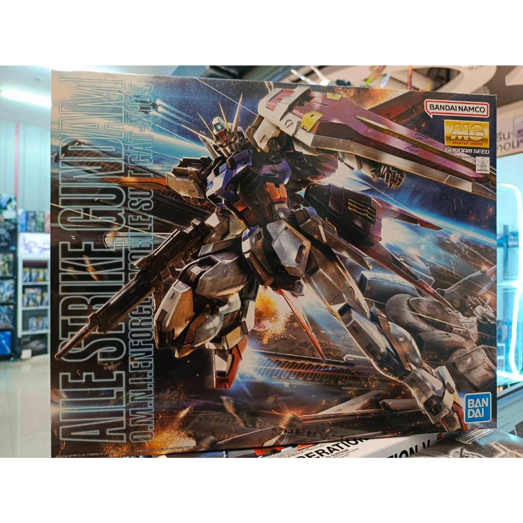 พร้อมส่ง Bandai MG 1/100 AILE STRIKE GUNDAM VER. RM ของใหม่