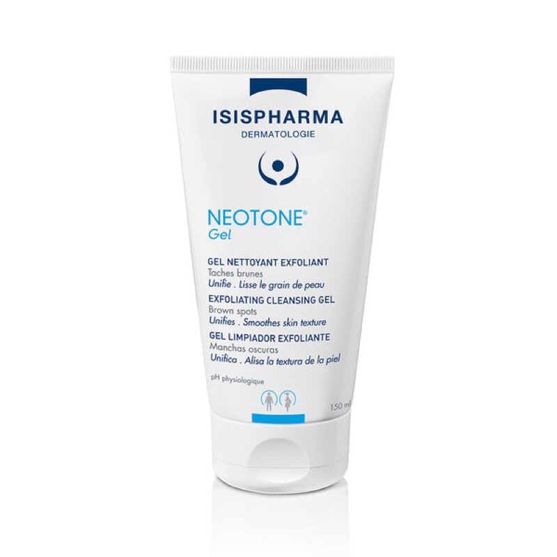 Isis Neotone gel  เจลล้างหน้า ล้างหน้าแล้วหน้าใส ลดฝ้ากระ จุดด่างดำ รอยดำสิว