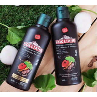 Kokliang Darkening/Strong& Volumeแชมพูสมุนไพรก๊กเลี้ยง 200 ml