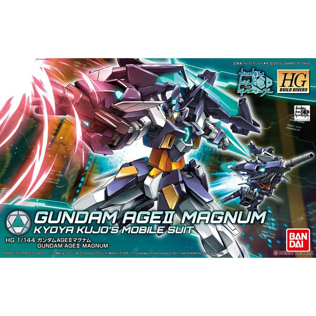 (ลด10%เมื่อกดติดตาม) HG 1/144 Gundam Try Age II Magnum