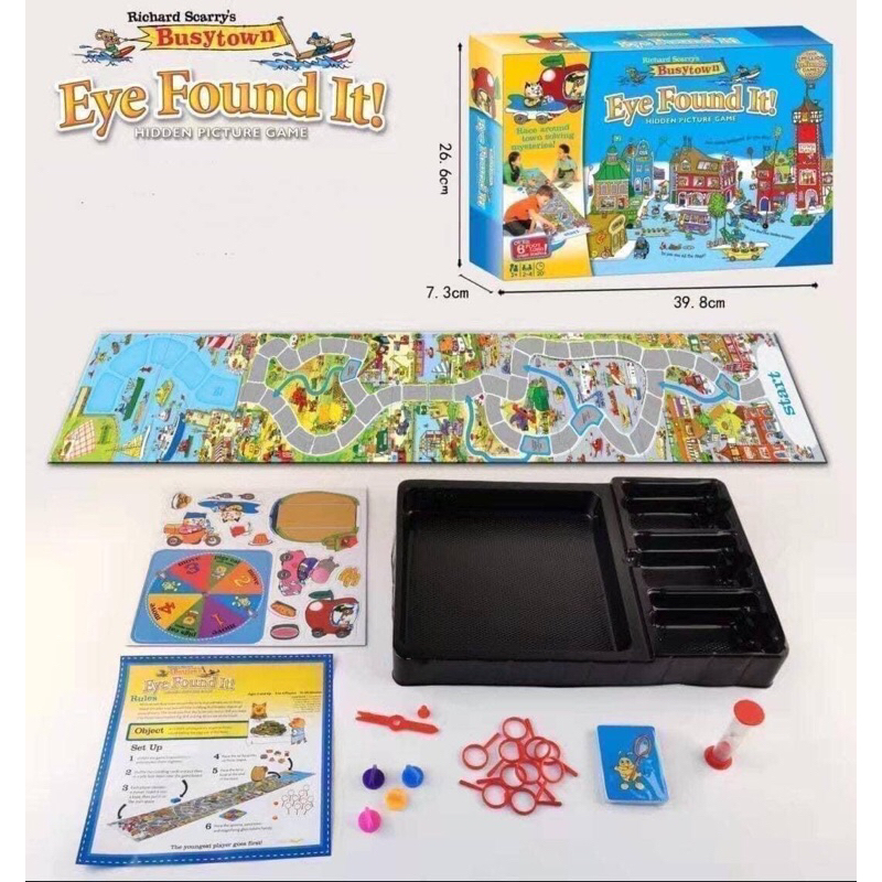 เกมกระดานสำหรับเด็ก ตามหาของ Eye Found It! สนุกส่งเสริมการทำงานร่วมกันเป็นทีม