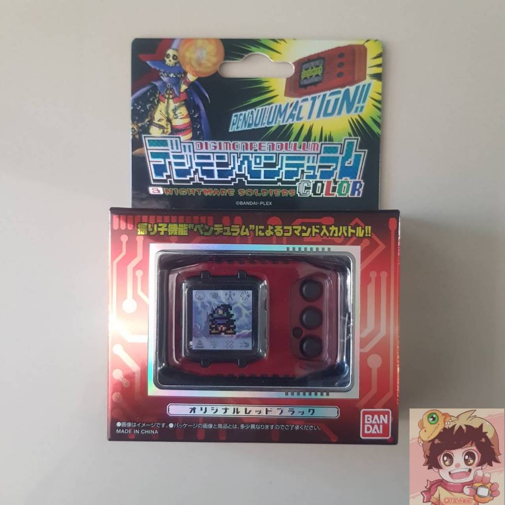 BANDAI DIGIMON Digital Monster PENDULUM [Color Version]Ver.3 NIGHTMARE SOLDIER[RED BLACK COLOR] รุ่นจอสี ดิจิม่อน